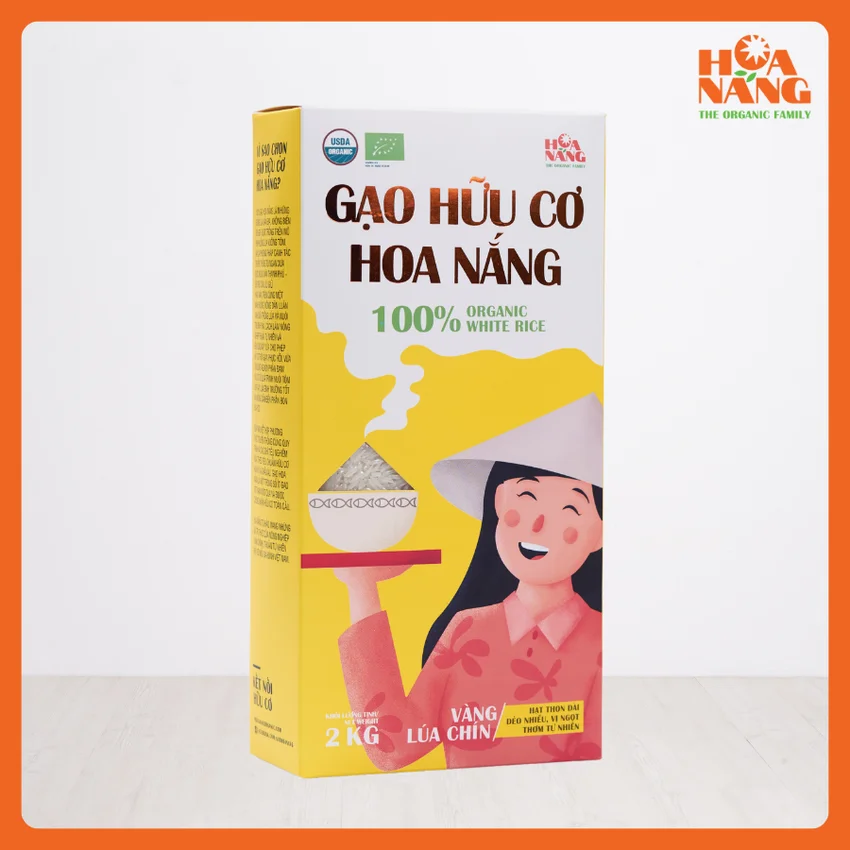 Vàng Lúa Chín organic rice