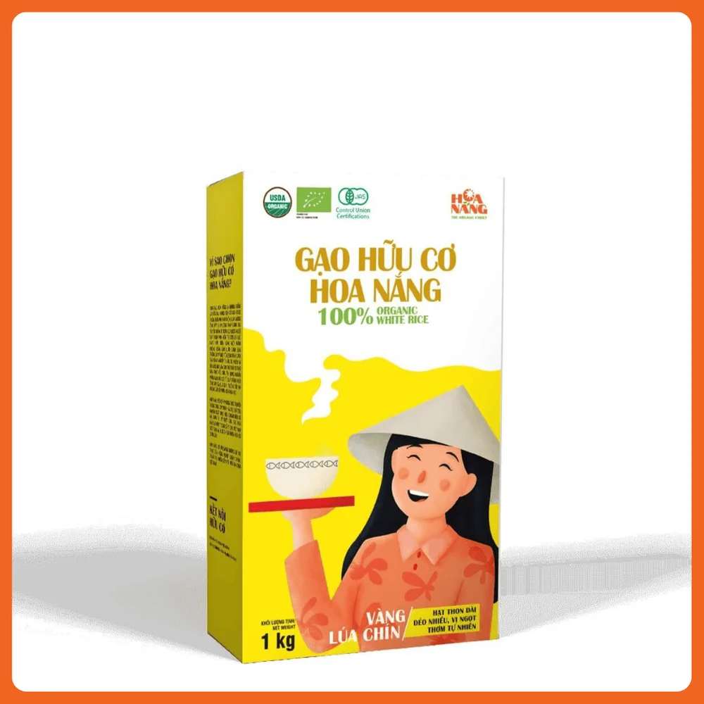 Vàng Lúa Chín organic rice · 1 kg