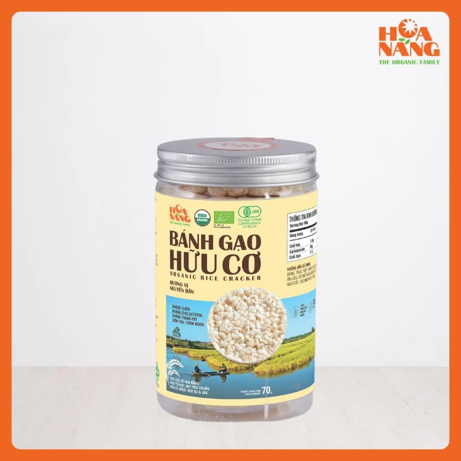 Organic rice crackers · original